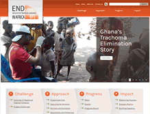 Tablet Screenshot of endinafrica.org